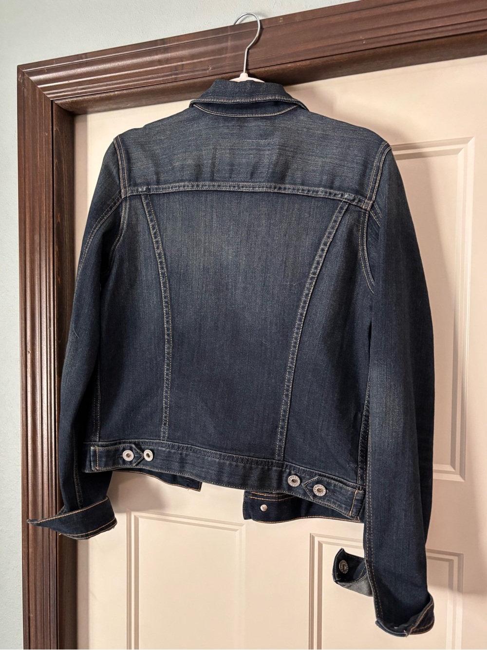 AG Adriano Goldschmied Indigo Denim Jacket sz Medium - Picture 11 of 12